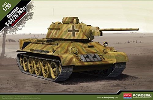 Amazon | 1/35 German T-34/76 747(r) World War II 13502 ACADEMY